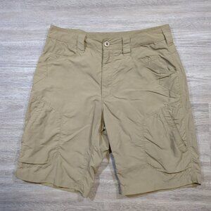 Triple Aught Design Nylon Cargo Shorts Mens 32 Khaki Tan 10" Inseam Tactical